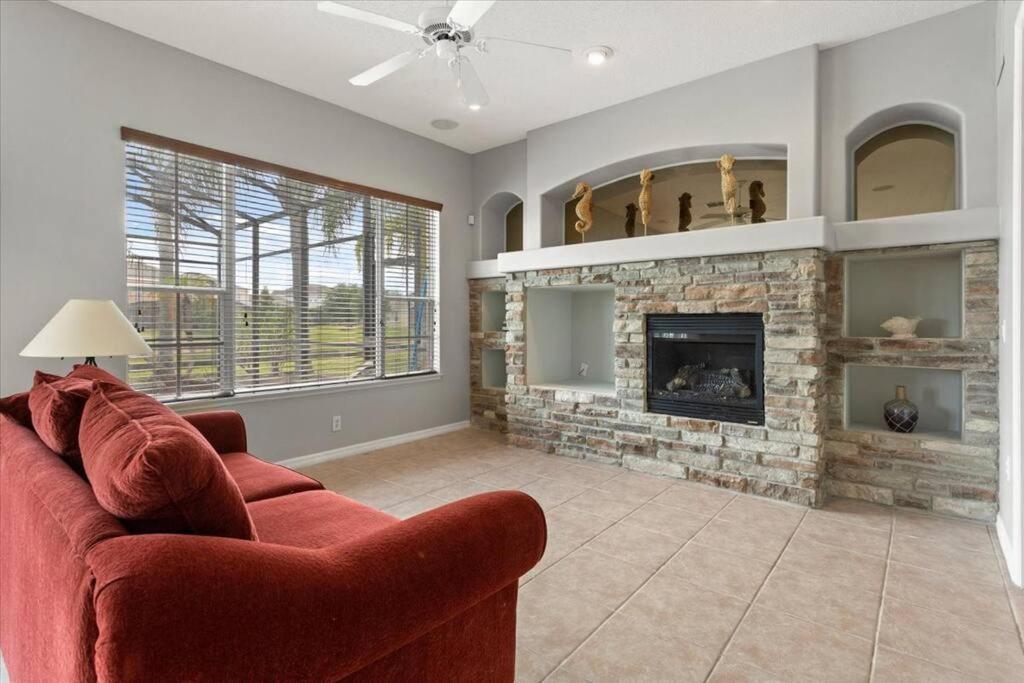 Long Stays! Lakefront - Gated Pool Home Orlando Luaran gambar